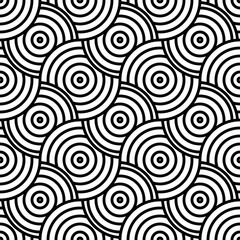 Seamless abstract geometric pattern