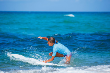 Sticker - Girl with surf