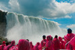 Tourist at Niagara Falls, Ontario, Canada