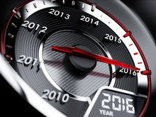 2016 Year Car Speedometer