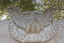 Franklin D Roosvelt Memorial, Relief Of The Presidential Seal