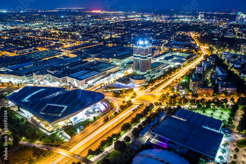 Munich Traffic Canvas Print