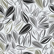 Seamless vector pattern with sunflower seeds 