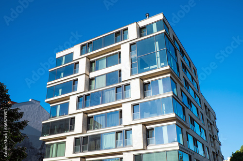 Fotografie, Obraz Modern office and apartment building in Berlin
