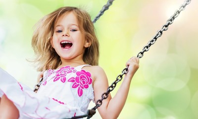 Child, Playing, Playground.