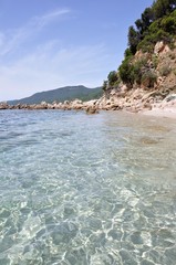 Sticker - plage du sud de la corse