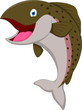 Salmon Fish cartoon