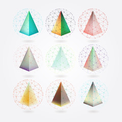Polygonal triangles