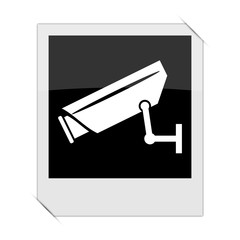 Wall Mural - Surveillance camera icon