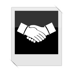 Canvas Print - Agreement icon