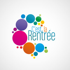 Poster - c'est la rentrée