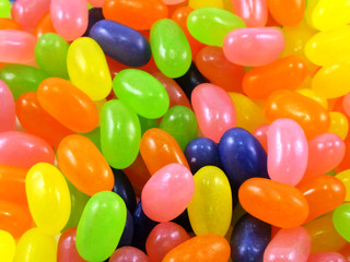 Canvas Print - jelly beans background