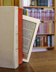 Books and e-reader