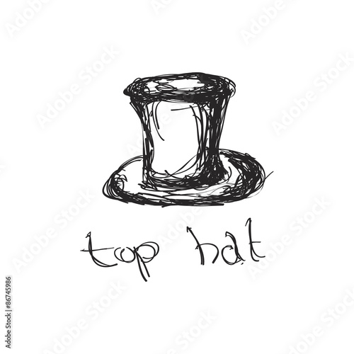 Simple Doodle Of A Top Hat Buy This Stock Vector And Explore Similar Vectors At Adobe Stock Adobe Stock