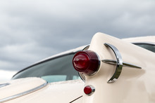 Tail Light Of A Classic Car