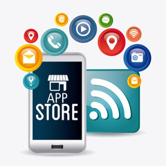 App store digital design.