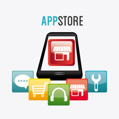 App store digital design.
