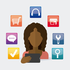 App store digital design.