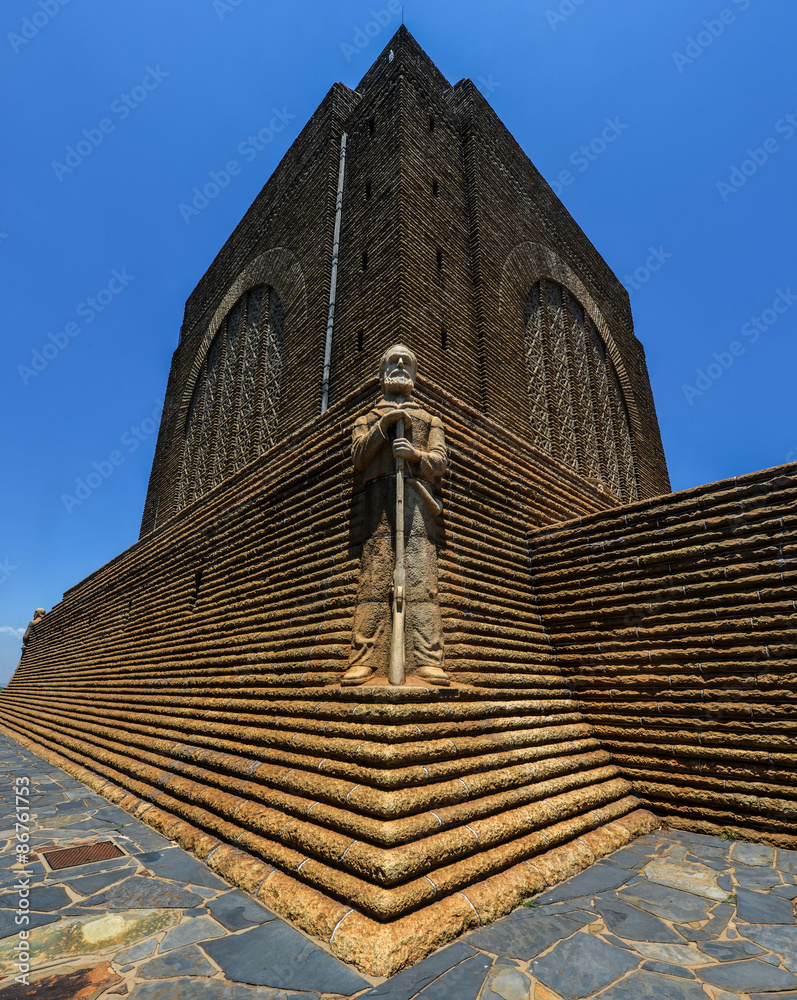 Monument to Piet Retief at Voortrekker Monument Stock Photo | Adobe Stock