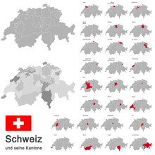 Switzerland And Cantons