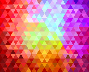 Wall Mural -  triangles geometric background