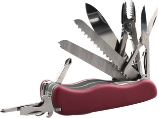 Wall Mural - Penknife, Work Tool, White Background.