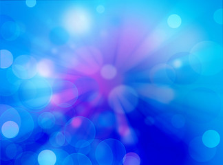 Wall Mural - Blurred bokeh abstract nature background