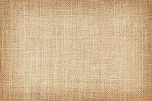 Natural Sackcloth Textured For Background