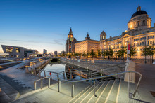 The Three Graces On Liverpools Pier One