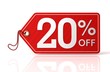 twenty percent off sale
