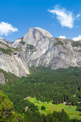Wall Mural - Half Dome from Columbia Rock, Yosemite National Park