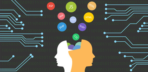 A person who learning a lot of programming language at the same time