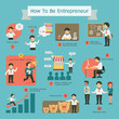 Entrepreneurship infographics