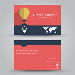 Poster - Design business card