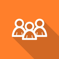 Aufkleber - forum flat design modern icon