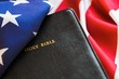 Bible, Religion, American Flag.