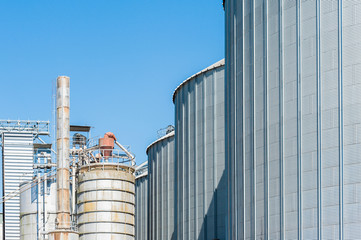 Wall Mural - Cereal silos