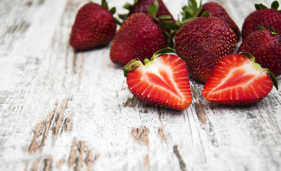 Wall Mural - Strawberries