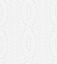 Gray Ovals Merging With Continues Lines
