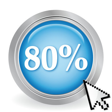 80 PERCENT ICON