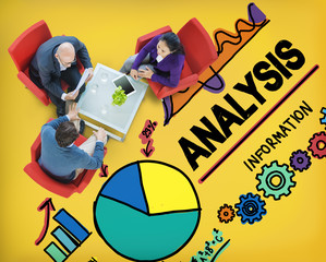 Wall Mural - Analysis Analytics Analyze Data Information Statistics Concept