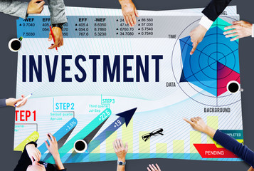 Wall Mural - Investment Budget Business Costs Finance Concept