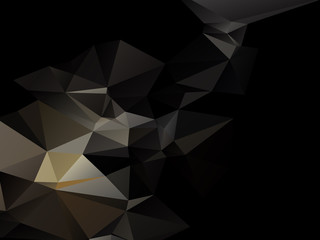 Wall Mural - abstract triangular background light and shade