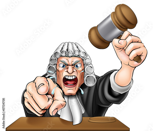 Angry Judge