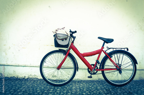 red bicycle © saiyood