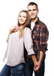 © Raisa Kanareva - lovely happy couple hugging