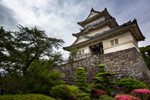 The Main Tower Of Odawara Fortress, Kanagawa, Japan