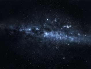 Wall Mural - dark galaxy