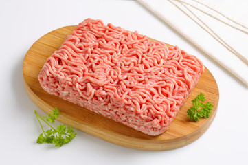 Poster - Raw ground pork