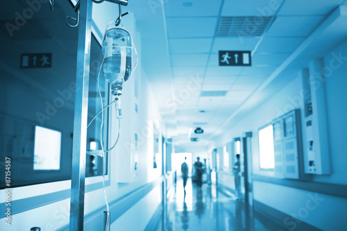 Fotografia Hospital through the eyes of patient
